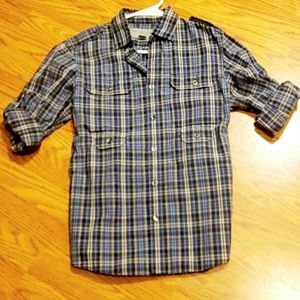 MICHAEL KORS SLIM-FIT BUTTON-UP - EUC - S